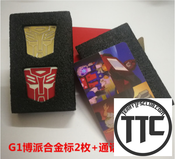 Lewin Autobot Metal Insignia &amp; Communicator Stickers for Lewin Resources Lewin01 Optimus Prime