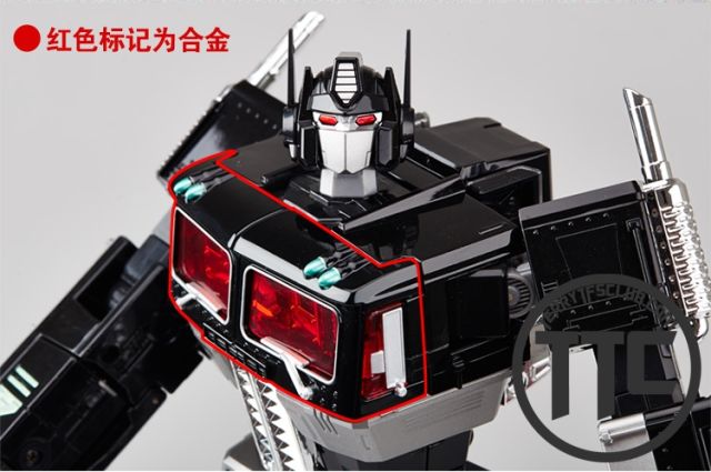 WeiJiang WJ MPP10B Diablo Commander Optimus Prime Nemesis Prime Oversized Black Convoy