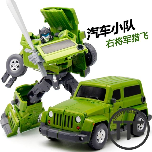 Weijiang WJ Throttlebots Team set of 6 with combiner parts