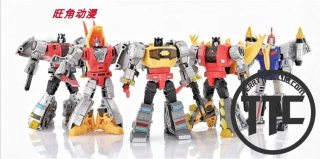 DX9 Toys War in Pocket Dinobots Set of 5 (X18 Bumper, X19 Quaker, X20 Skyer, X21 Thorner, X22 Rager)