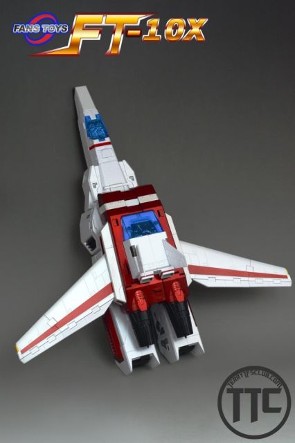 Fanstoys FT-10X FT10X Phoenix Jetfire metallic version