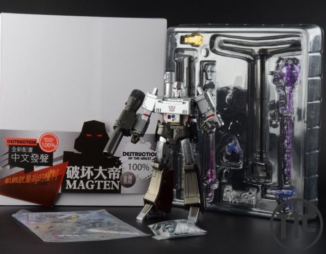 No brand Masterpiece MP36 MP-36 Magten Megatron metallic painting