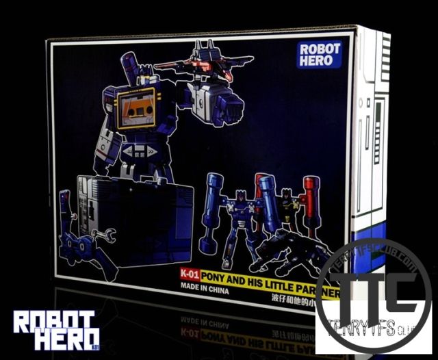 Robot Hero RH SG01 SG-01 Pony and his friends MP soundwave