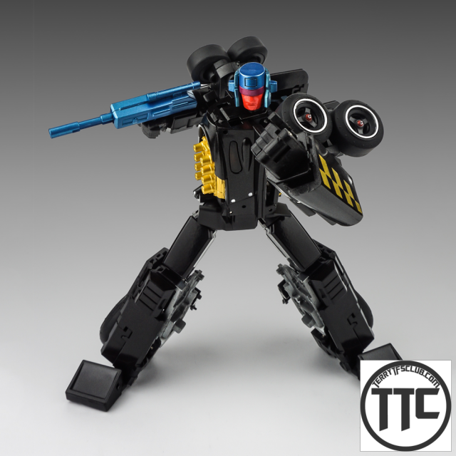 XTransbots X-Transbots XTB MX-XVI MXXVI MX-16 MX16 Overheat Drag Strip G2 Color Black Version Monolith Combiner Menasor