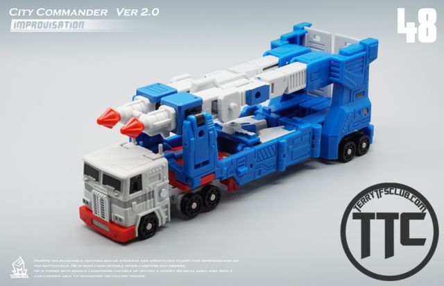 MechFansToys Mech Fans Toys MFT MF-48 MF48 City Commander Ultra Magnus Version 2.0 Improvisation