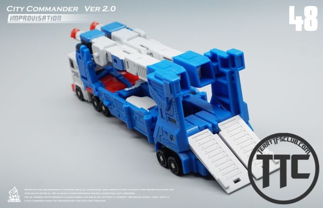 MechFansToys Mech Fans Toys MFT MF-48 MF48 City Commander Ultra Magnus Version 2.0 Improvisation