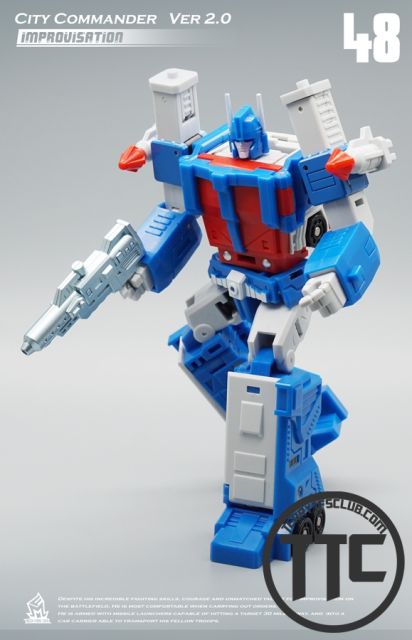 MechFansToys Mech Fans Toys MFT MF-48 MF48 City Commander Ultra Magnus Version 2.0 Improvisation