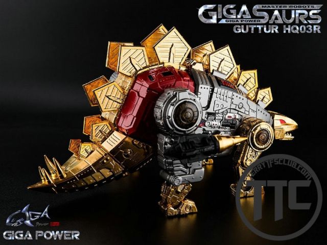 【SOLD OUT】 Gigapower GP HQ03R Guttur Chrome ver. Snarl