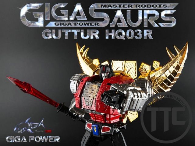 【SOLD OUT】 Gigapower GP HQ03R Guttur Chrome ver. Snarl