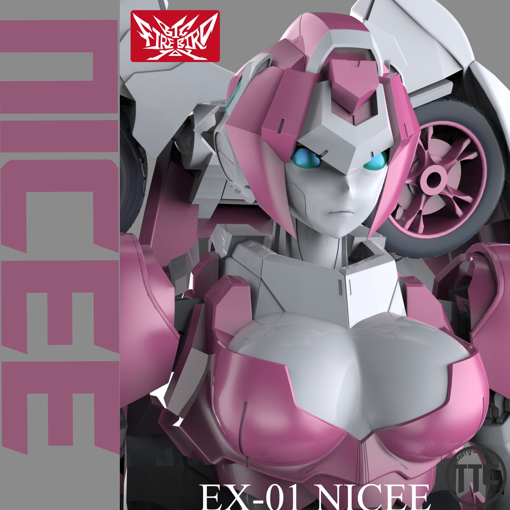 Big Fire bird EX-01 Nicee Arcee,Masterpiece