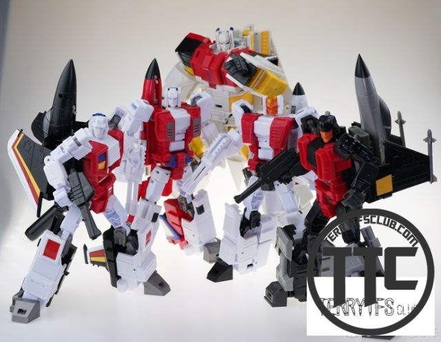 Jujiang JJ-02 Jet Commander Combiner Set of 5