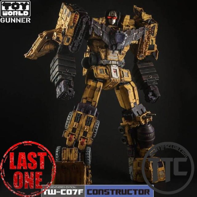 Toyworld TW TW-C07F devastator Battle damaged limited