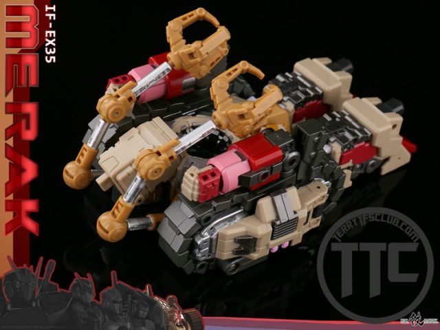 Iron Factory EX-35 Merak Kaon DJD Spirits of The "D.E.C"Tesarus