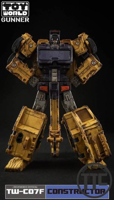 Toyworld TW TW-C07F devastator Battle damaged limited