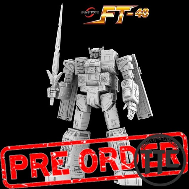[PRE-ORDER] Fanstoys FT-40 body of Fortress Maximus( The head not included)