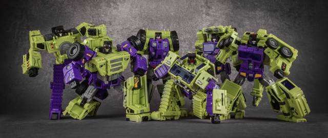 ToyWorld TW TW-C07X Devastator Constructor Devy gift set of 6