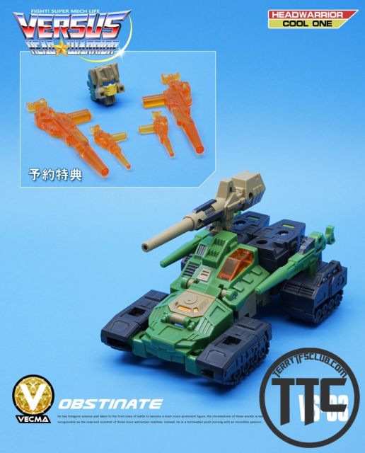 MechFansToys VECMA Toys VS03 Obstinate Hardhead