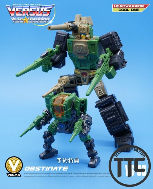 MechFansToys VECMA Toys VS03 Obstinate Hardhead