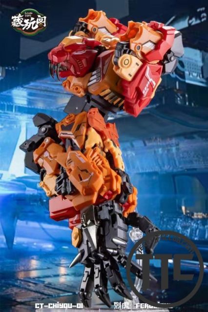 Cang-Toys Cang Toys CT CT-Chiyou-01 Ferocious Rampage Feral Rex Predaking Chiyou Combiner