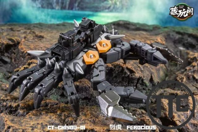 Cang-Toys Cang Toys CT CT-Chiyou-01 Ferocious Rampage Feral Rex Predaking Chiyou Combiner