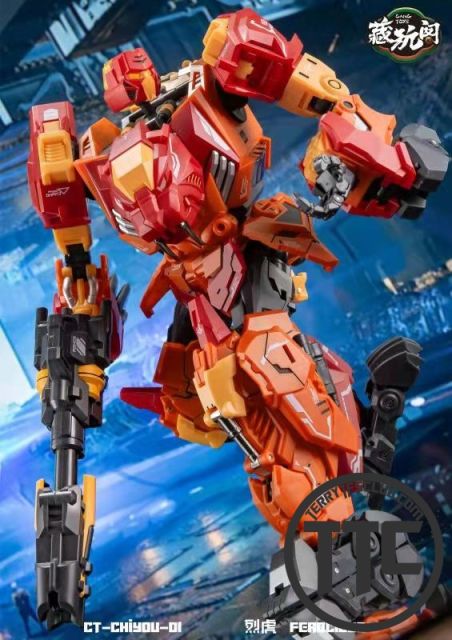 Cang-Toys Cang Toys CT CT-Chiyou-01 Ferocious Rampage Feral Rex Predaking Chiyou Combiner