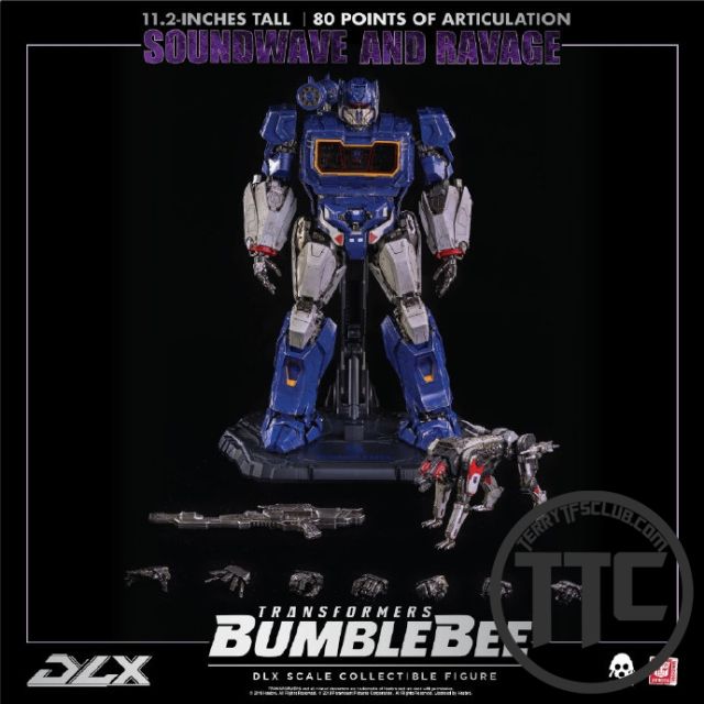 Threezero 3A DLX Deluxe Scale Soundwave & Ravage