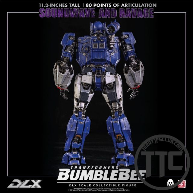 Threezero 3A DLX Deluxe Scale Soundwave & Ravage