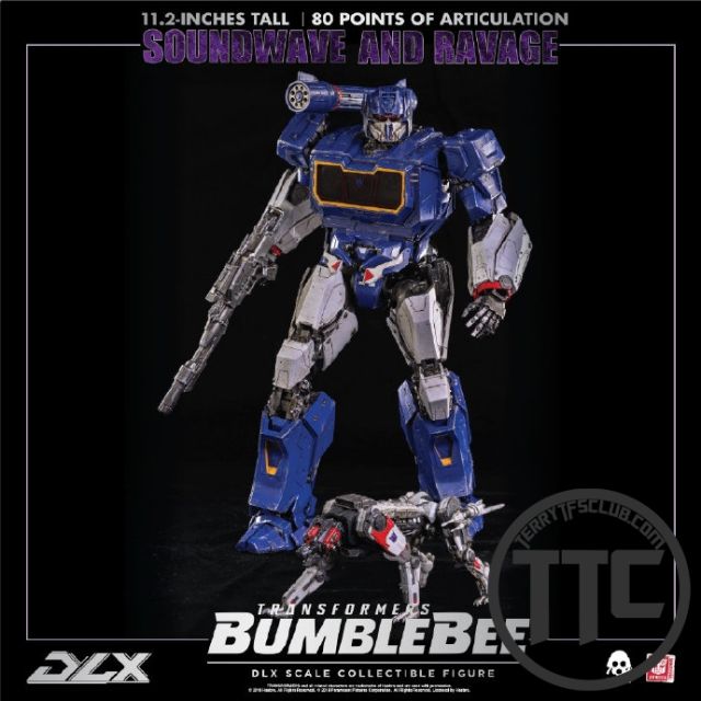 Threezero 3A DLX Deluxe Scale Soundwave & Ravage