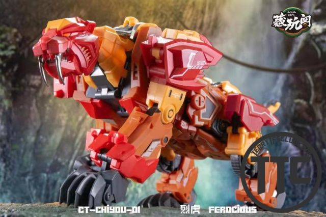 Cang-Toys Cang Toys CT CT-Chiyou-01 Ferocious Rampage Feral Rex Predaking Chiyou Combiner