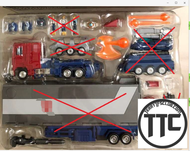 No brand masterpiece MP44 MP-44 Optimus prime OP