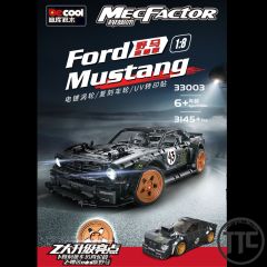 DECOOL 33003 1:8 Ford Mustang Hoonicorn Legoing bricks