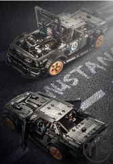 DECOOL 33003 1:8 Ford Mustang Hoonicorn Legoing bricks