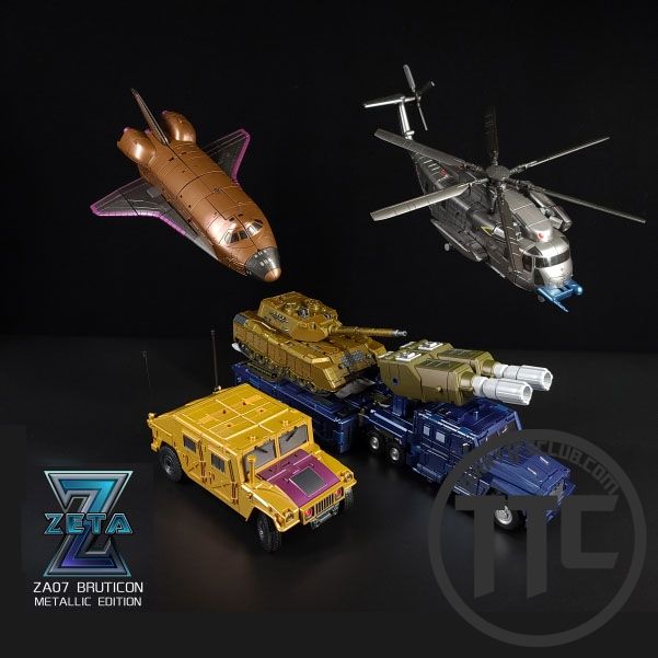 (US / CA / AU buyers only) Zeta Toys ZT ZA07 Bruticon Metallic version Bruticus