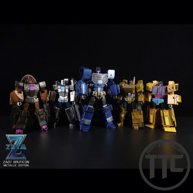 (US / CA / AU buyers only) Zeta Toys ZT ZA07 Bruticon Metallic version Bruticus