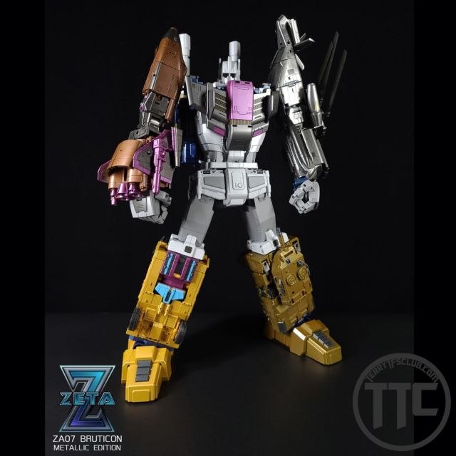 (US / CA / AU buyers only) Zeta Toys ZT ZA07 Bruticon Metallic version Bruticus