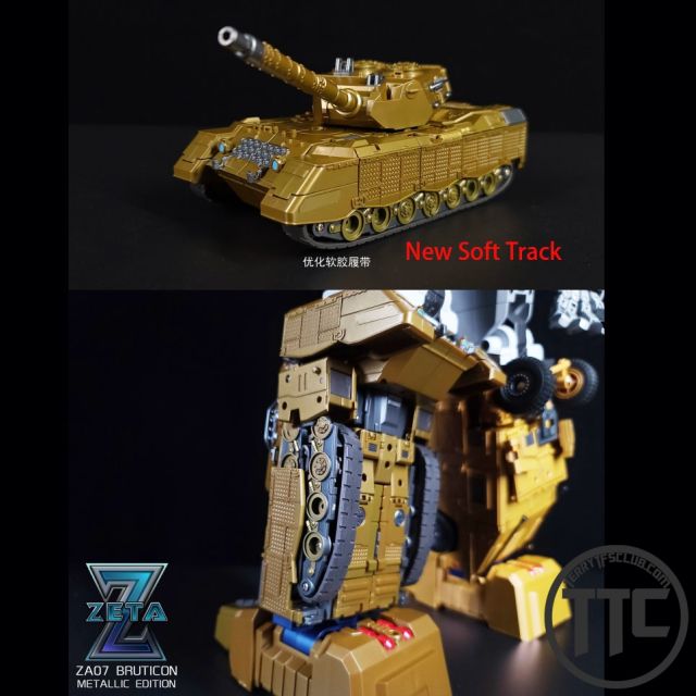 (US / CA / AU buyers only) Zeta Toys ZT ZA07 Bruticon Metallic version Bruticus