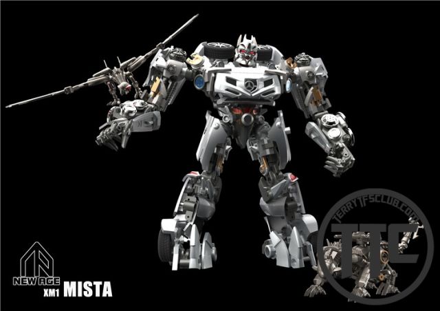 Newage NA XM1 Mista Soundwave DOTM with Laserbeak and Ravage