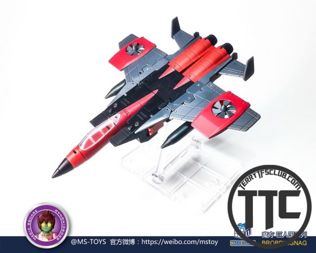 Magic Square MS MS-B30 Jet Fighter Team Thrust, Dirge &amp; Ramjet Set of 3 Coneheads