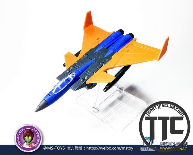Magic Square MS MS-B30 Jet Fighter Team Thrust, Dirge &amp; Ramjet Set of 3 Coneheads