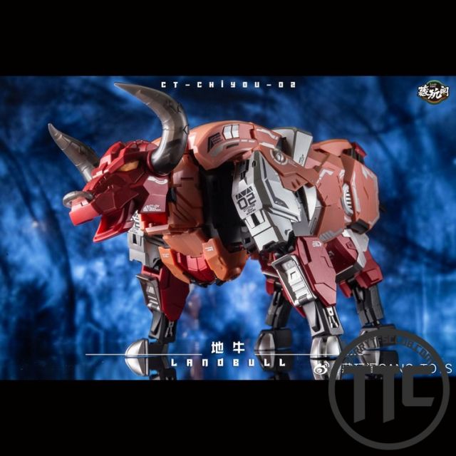 Cang-Toys CT-Chiyou-02 Landbull Tantrum Predaking Combiner