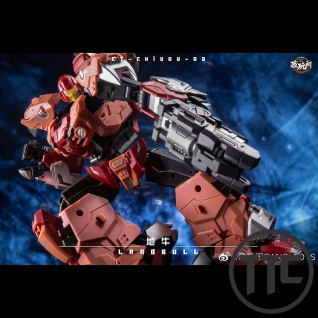 Cang-Toys CT-Chiyou-02 Landbull Tantrum Predaking Combiner