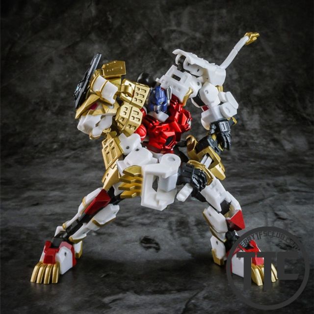 IronFactory Iron Samurai Series EX-45 EX45 Yoroi Shishimaru Lio Convoy Leo Prime