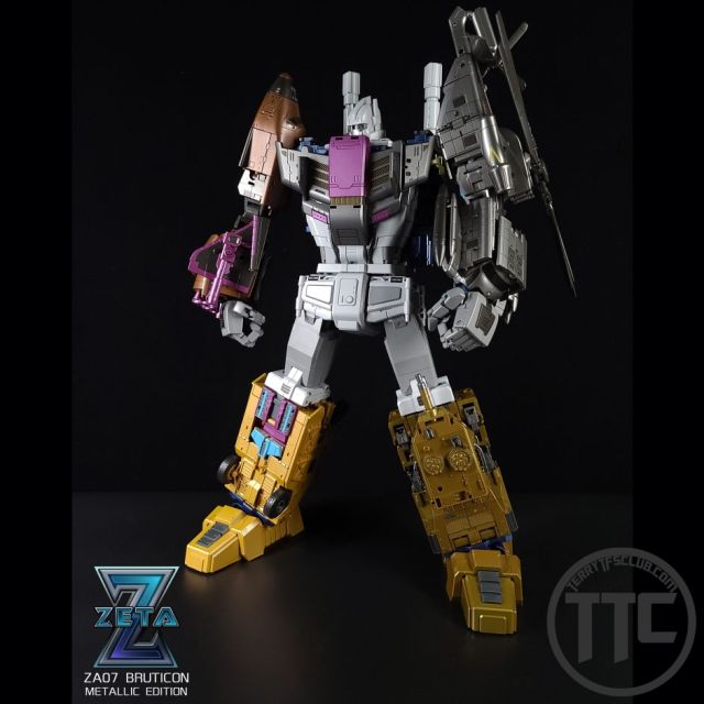 (Europe buyer only) Zeta Toys ZT ZA07 Bruticon Metallic version Bruticus