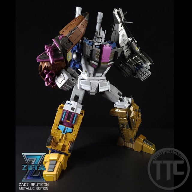 (Europe buyer only) Zeta Toys ZT ZA07 Bruticon Metallic version Bruticus