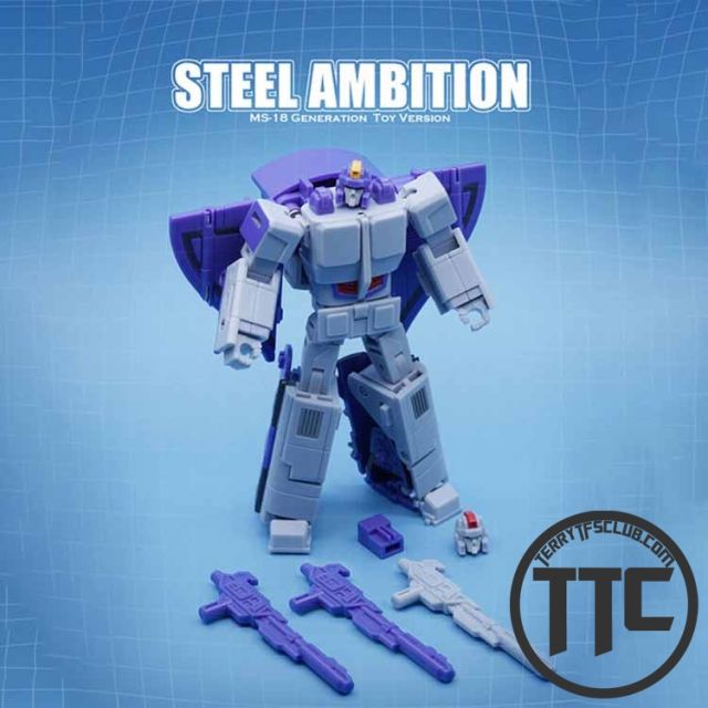 MechFansToys Mechanic Toys MS18 Steel Ambition Astrotrain