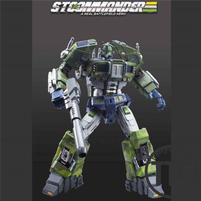 TFC Toys STC-01NB Supre_me Techtial Commander Optimus Prime Nuclear Blast Version