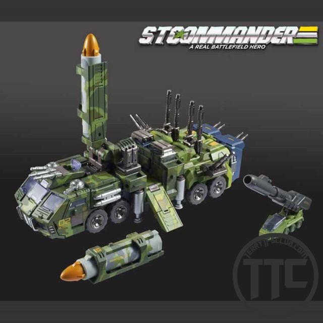 TFC Toys STC-01NB Supre_me Techtial Commander Optimus Prime Nuclear Blast Version