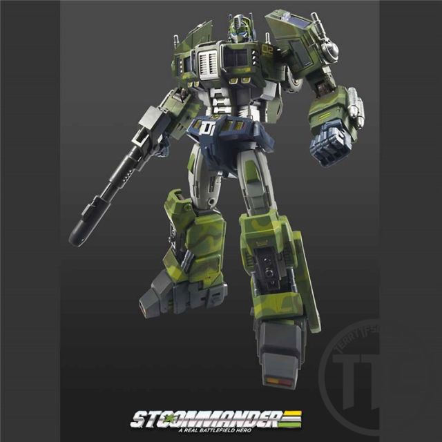 TFC Toys STC-01NB Supre_me Techtial Commander Optimus Prime Nuclear Blast Version