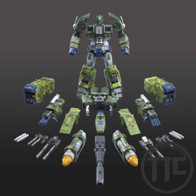 TFC Toys STC-01NB Supre_me Techtial Commander Optimus Prime Nuclear Blast Version