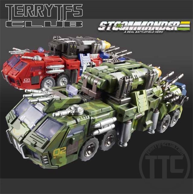 TFC Toys STC-01NB Supre_me Techtial Commander Optimus Prime Nuclear Blast Version